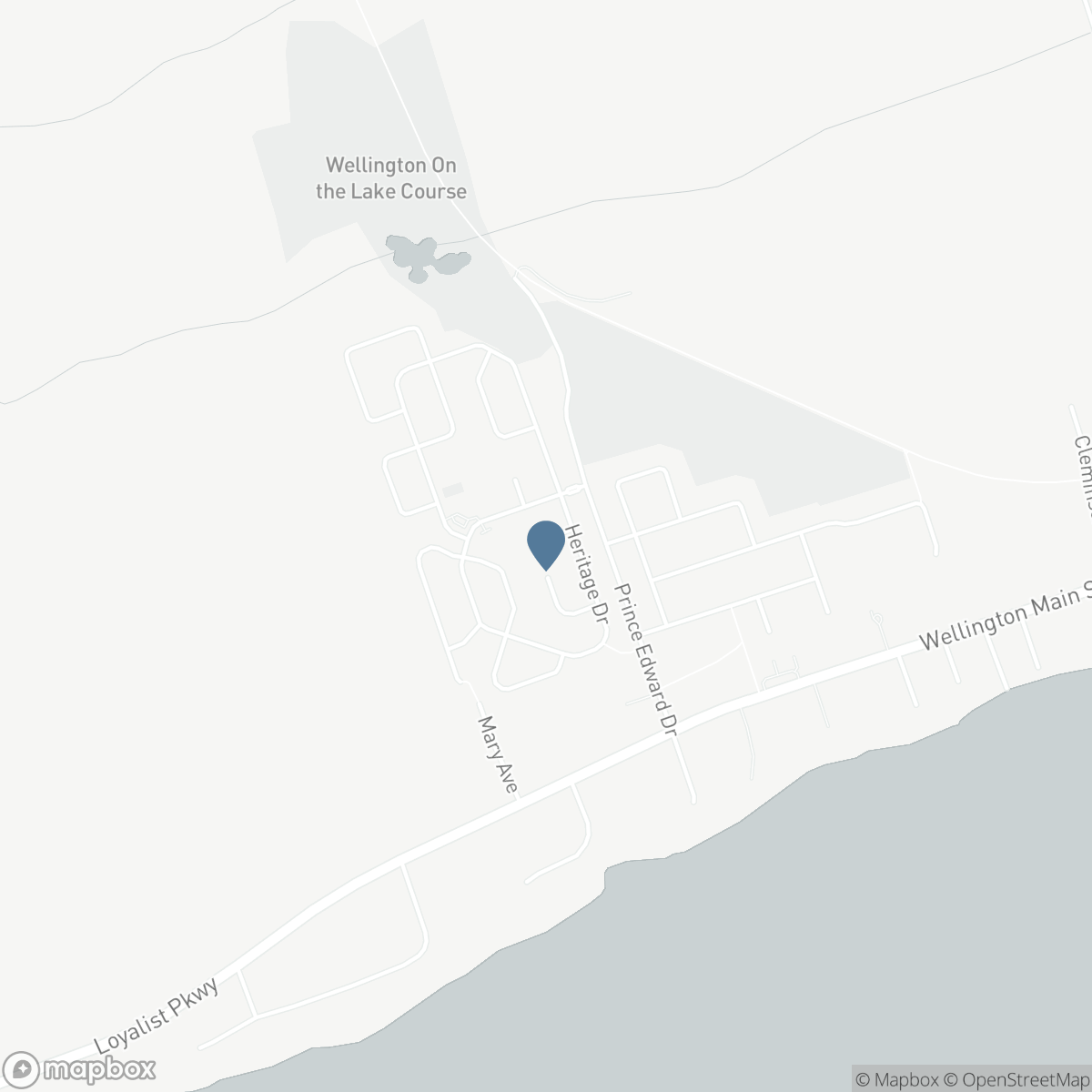 12 REYNOLDS PLACE, Prince Edward, Ontario K0K 3L0